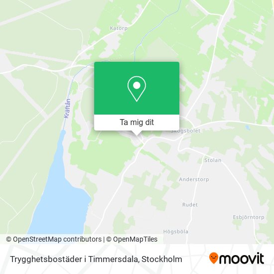 Trygghetsbostäder i Timmersdala karta