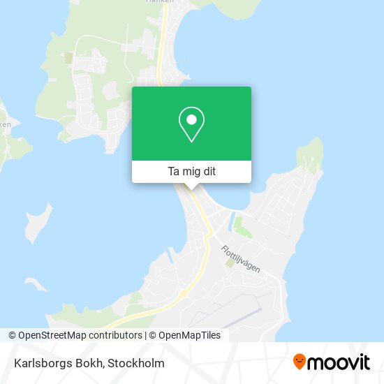 Karlsborgs Bokh karta