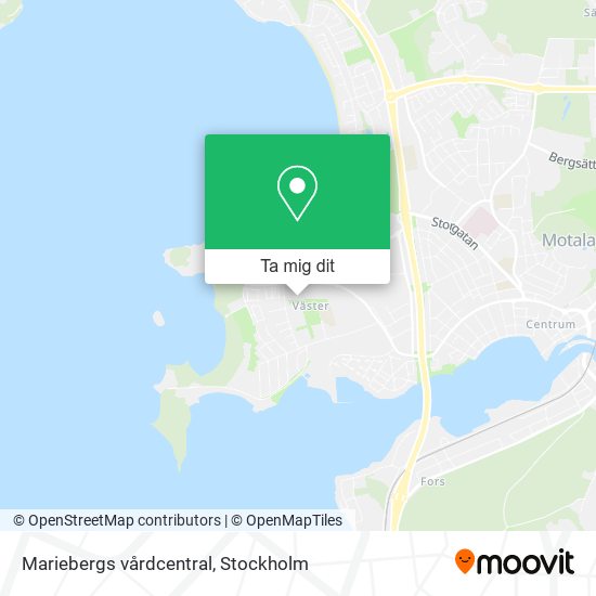 Mariebergs vårdcentral karta