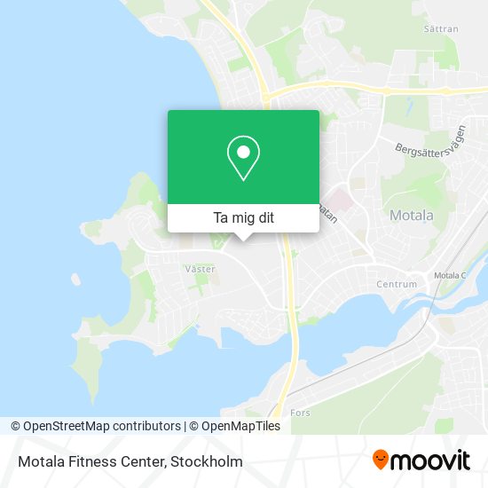 Motala Fitness Center karta