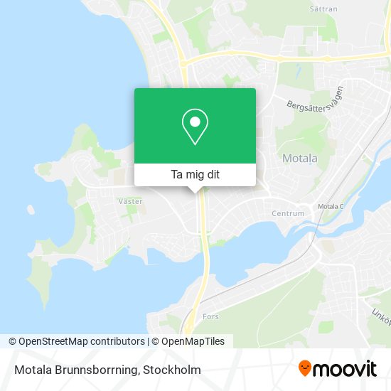 Motala Brunnsborrning karta