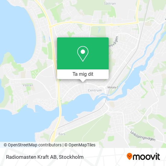 Radiomasten Kraft AB karta