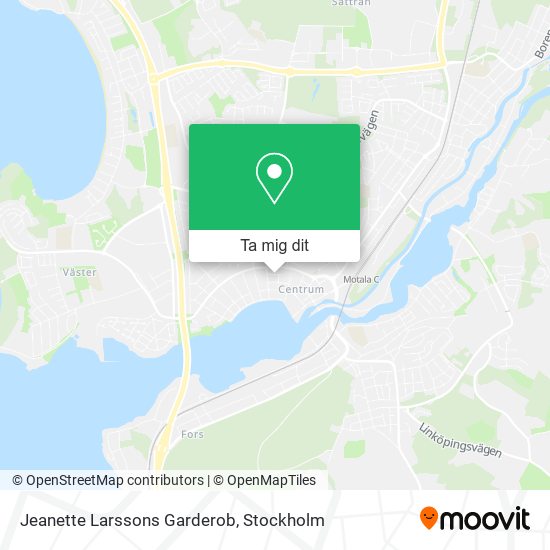 Jeanette Larssons Garderob karta