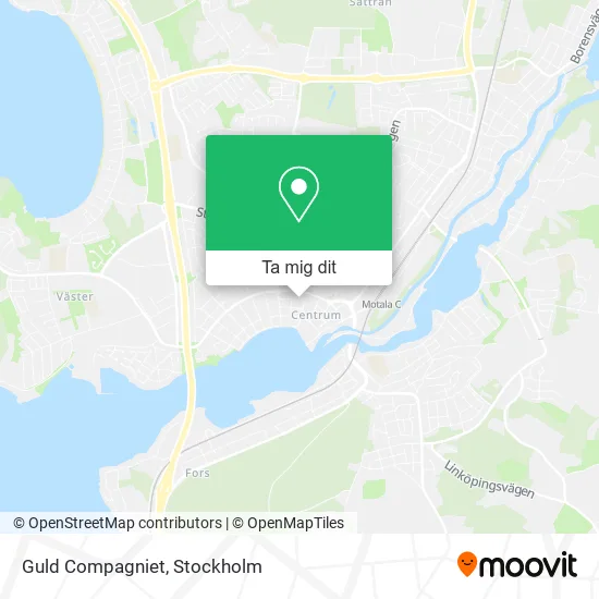 Guld Compagniet karta