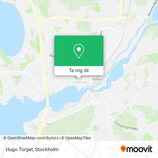 Hugo Torget karta