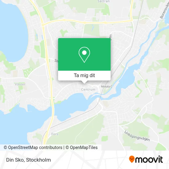 Din Sko karta