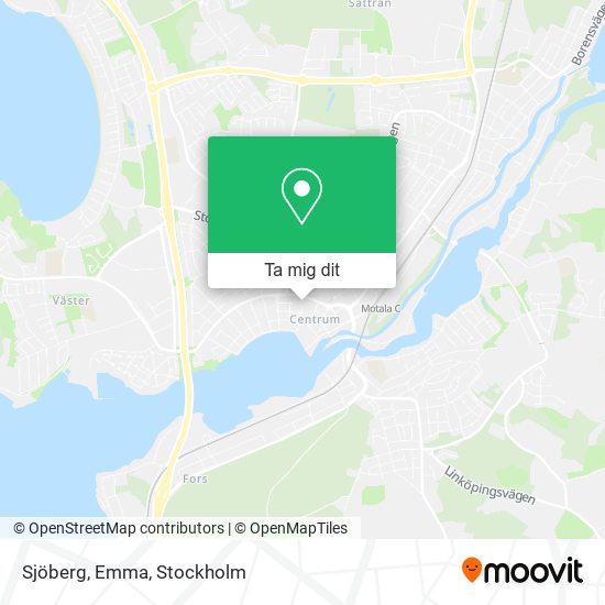 Sjöberg, Emma karta