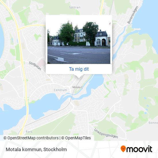 Motala kommun karta