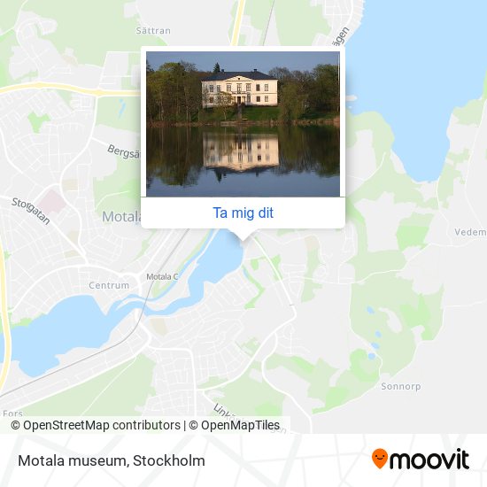 Motala museum karta