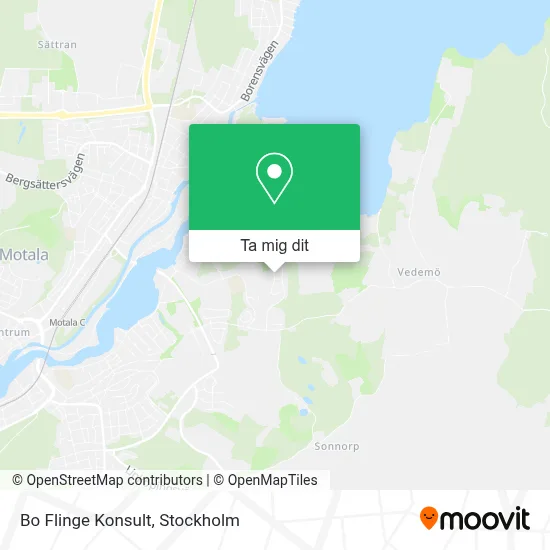 Bo Flinge Konsult karta