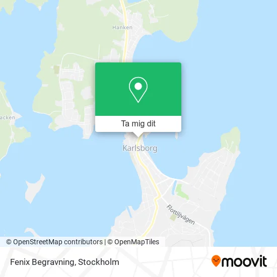 Fenix Begravning karta