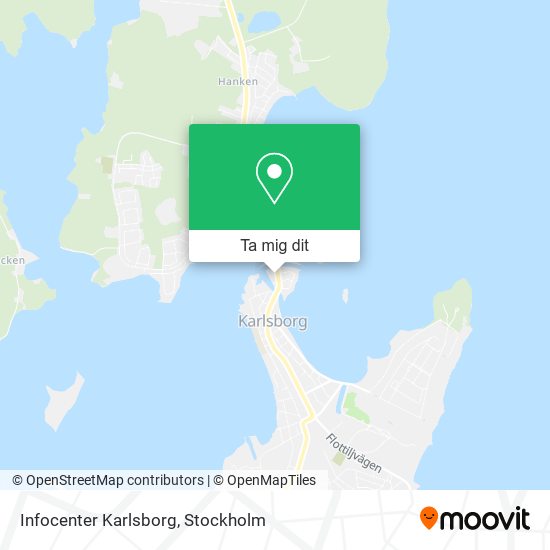 Infocenter Karlsborg karta