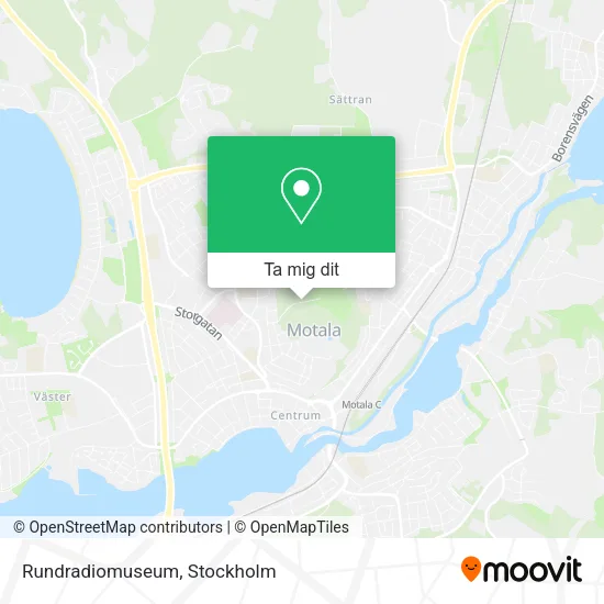 Rundradiomuseum karta