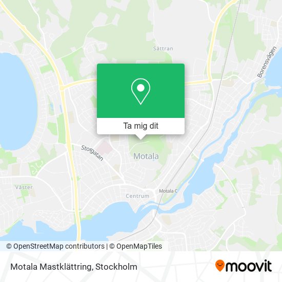 Motala Mastklättring karta