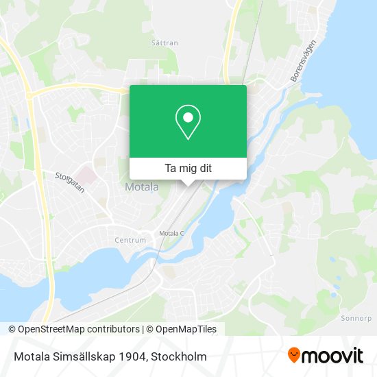 Motala Simsällskap 1904 karta