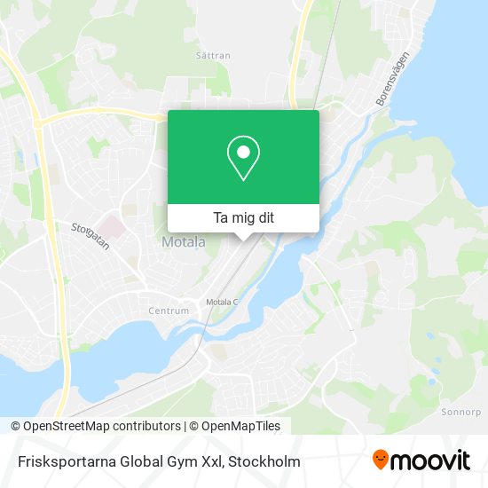 Frisksportarna Global Gym Xxl karta