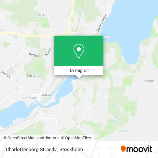 Charlottenborg Strandv. karta