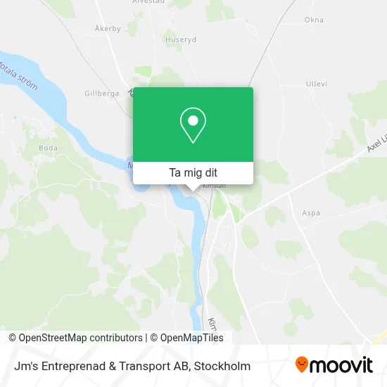 Jm's Entreprenad & Transport AB karta