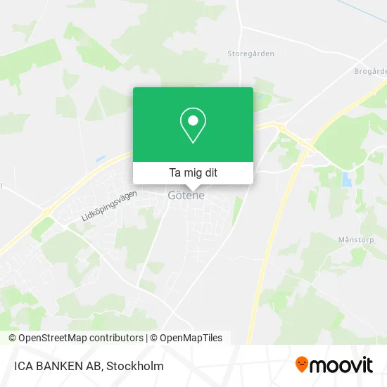 ICA BANKEN AB karta