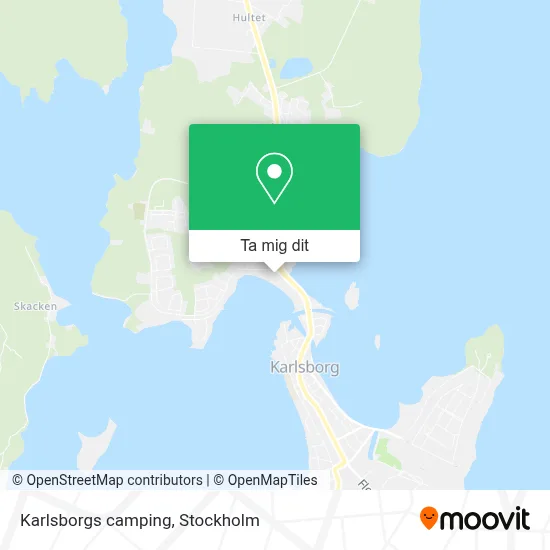 Karlsborgs camping karta