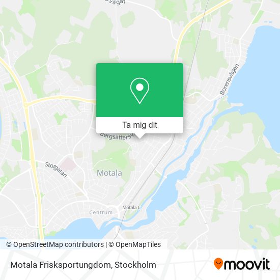 Motala Frisksportungdom karta