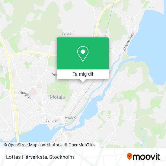 Lottas Hårverksta karta