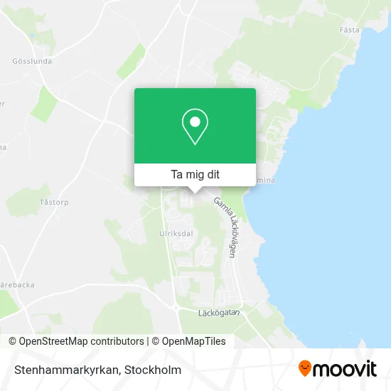 Stenhammarkyrkan karta