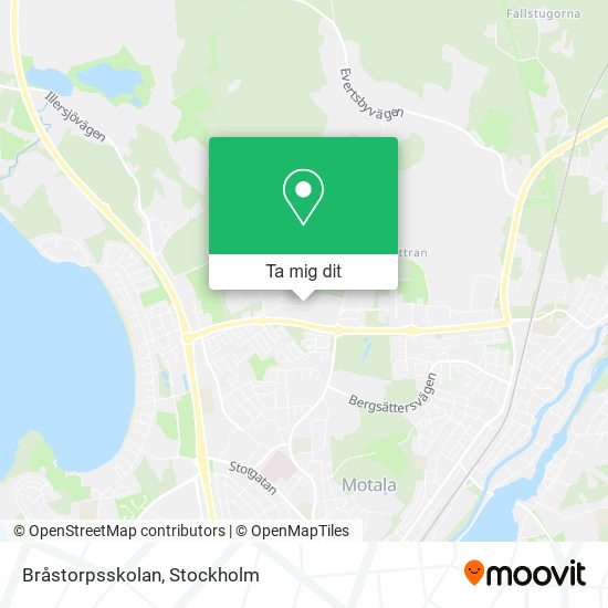 Bråstorpsskolan karta