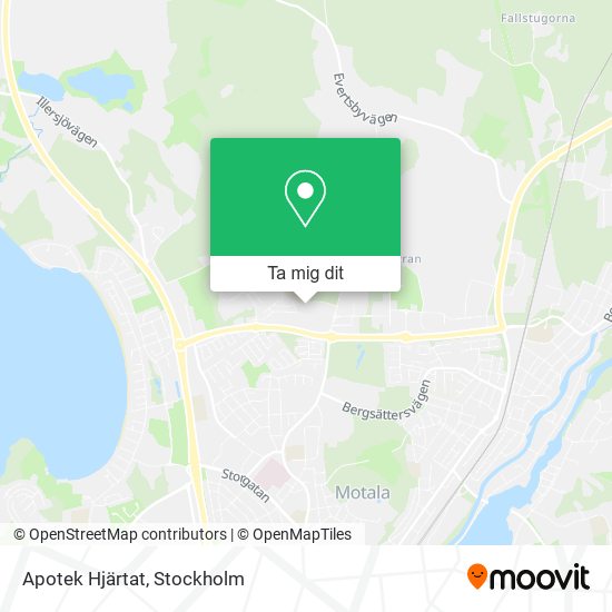 Apotek Hjärtat karta