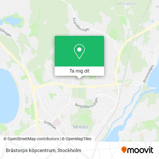 Bråstorps köpcentrum karta