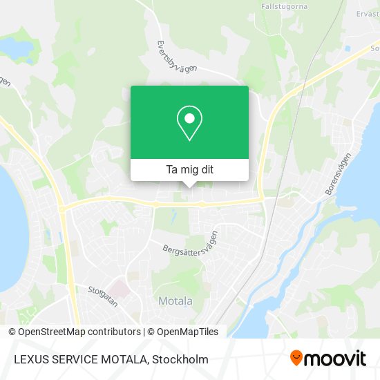 LEXUS SERVICE MOTALA karta