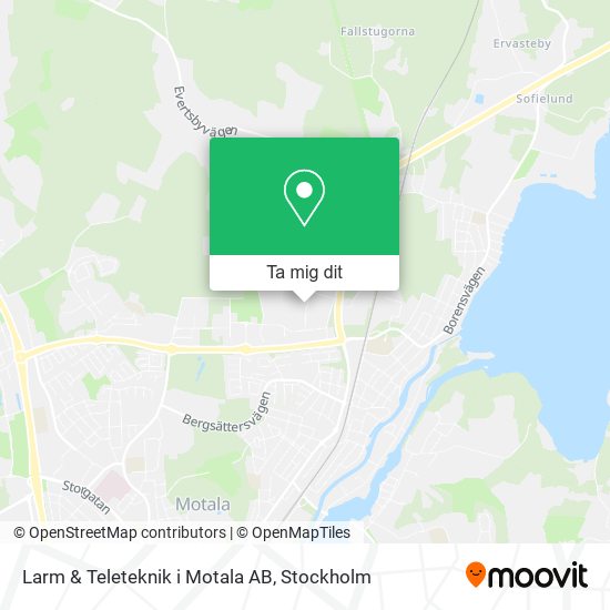 Larm & Teleteknik i Motala AB karta