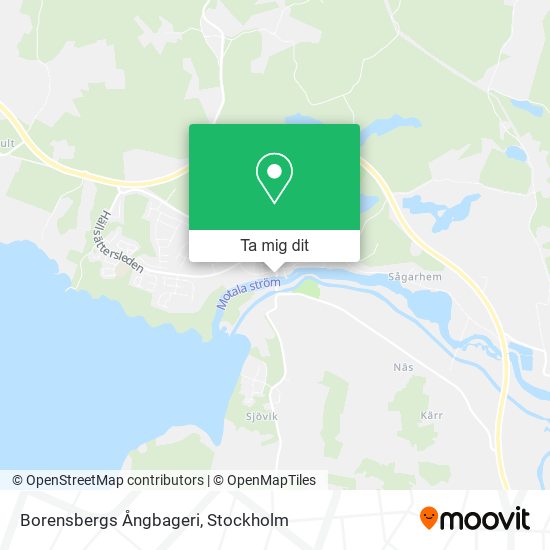 Borensbergs Ångbageri karta