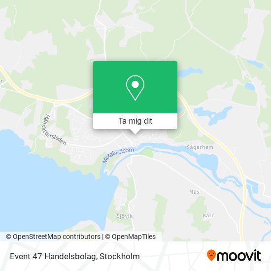 Event 47 Handelsbolag karta