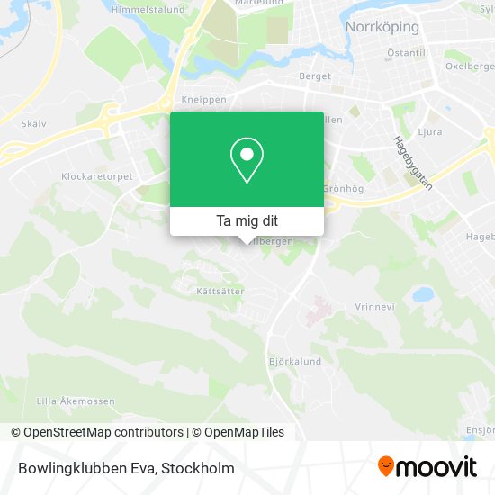 Bowlingklubben Eva karta