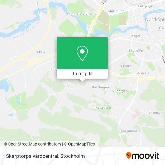 Skarptorps vårdcentral karta