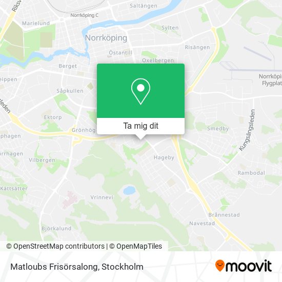 Matloubs Frisörsalong karta