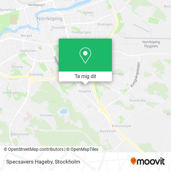 Specsavers Hageby karta