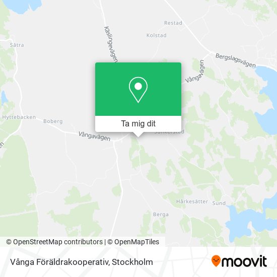 Vånga Föräldrakooperativ karta