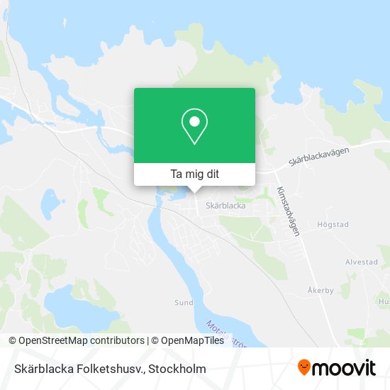 Skärblacka Folketshusv. karta