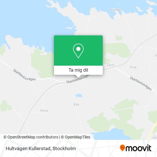 Hultvägen Kullerstad karta