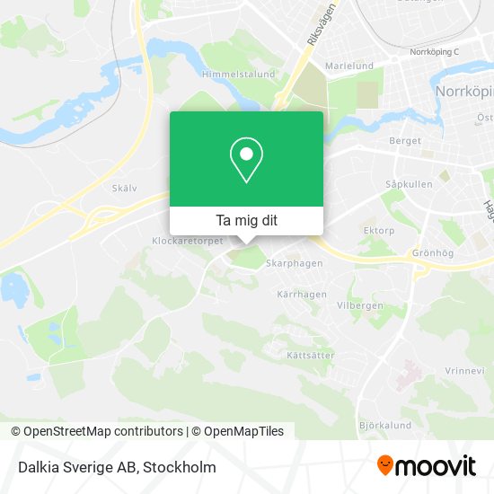Dalkia Sverige AB karta