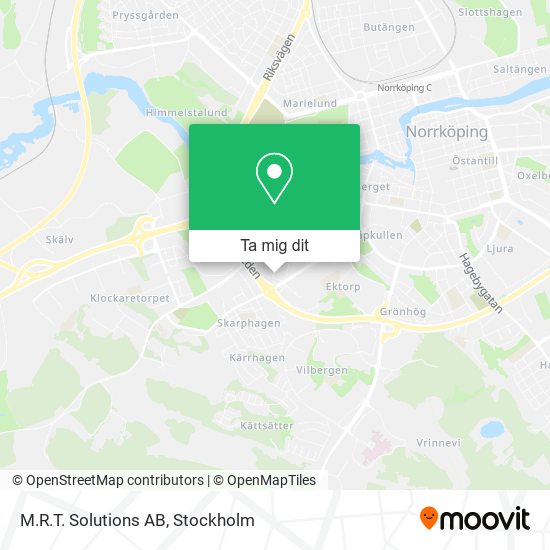 M.R.T. Solutions AB karta