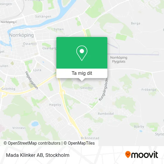 Mada Klinker AB karta