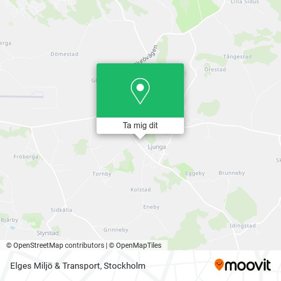 Elges Miljö & Transport karta