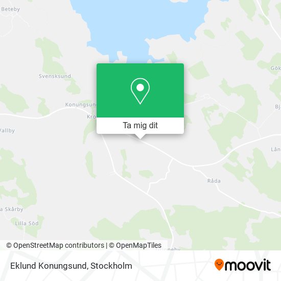 Eklund Konungsund karta