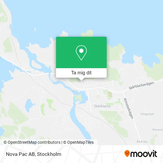 Nova Pac AB karta