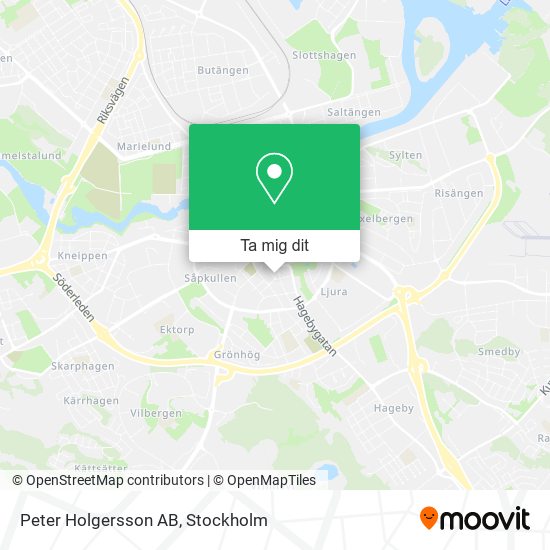Peter Holgersson AB karta