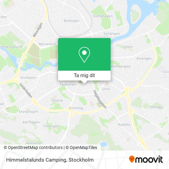 Himmelstalunds Camping karta