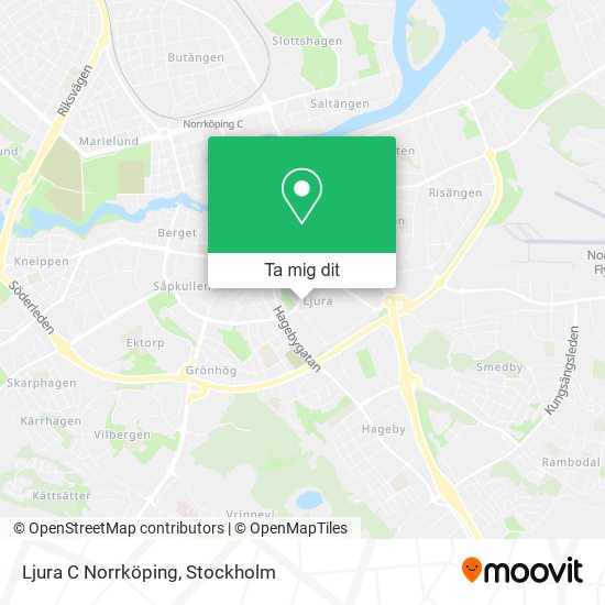 Ljura C Norrköping karta